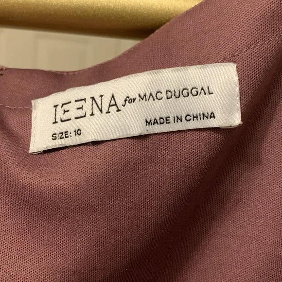 Mac Duggal dress in a mauve size 10 - Picture 10 of 17